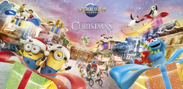 A Universal Christmas in Resorts World Sentosa