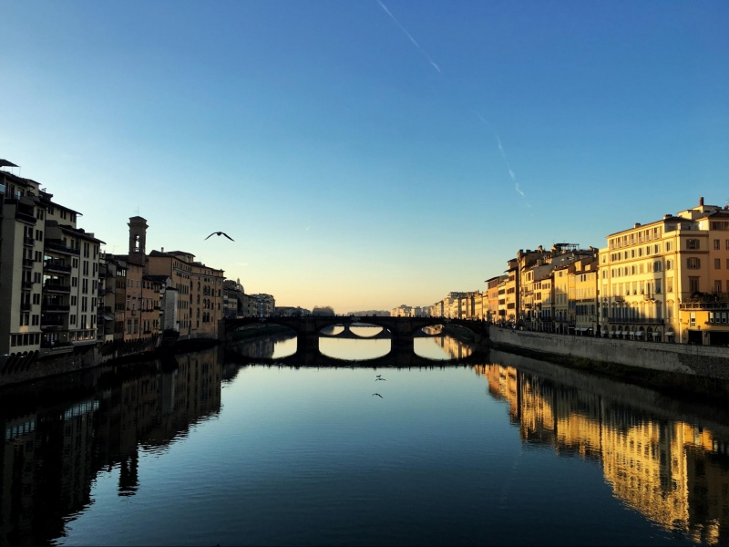 florence: arno river