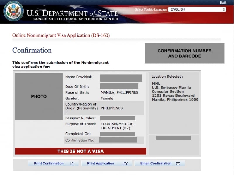 US visa renewal