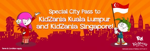 Special City Pass Between KidZania Kuala Lumpur and Singapore