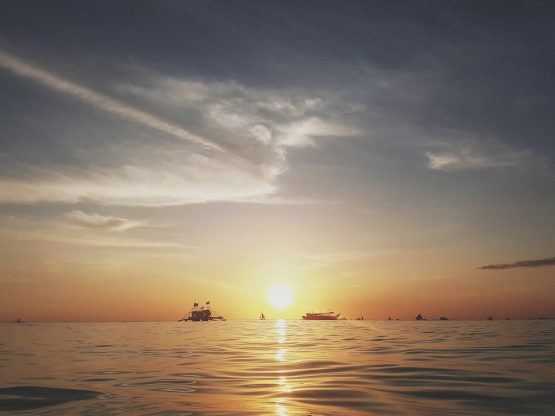 boracay sunset