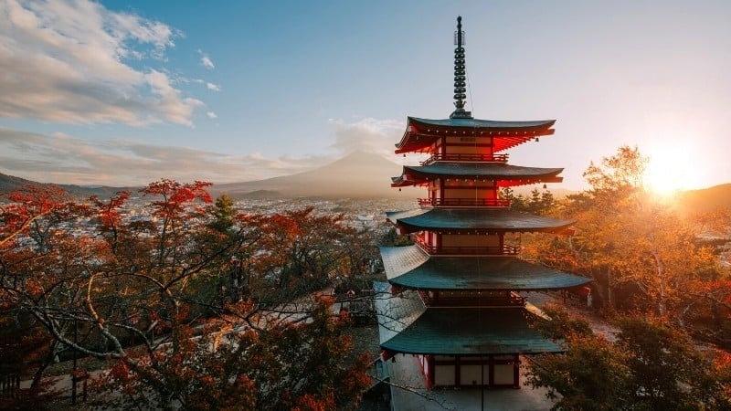Temple in Japan 