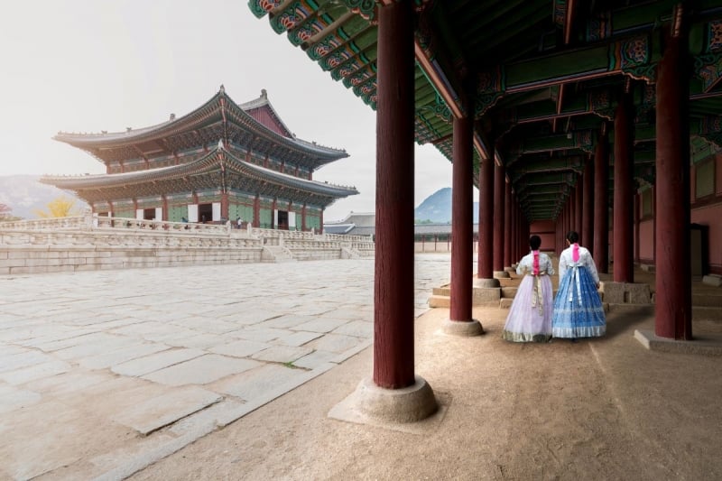 South Korea palace