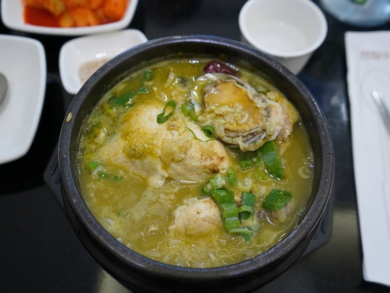 Abalone Samgyetang, things to do in Daejeon