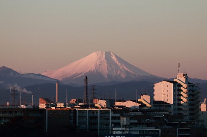 climbing mt fuji