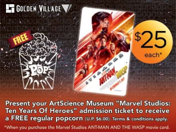 ArtScience Museum and Golden Village Promotion