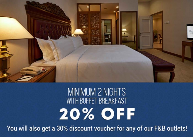 Minimum 2 Nights Promo with Buffet Breakfast at The Royale Chulan Kuala Lumpur