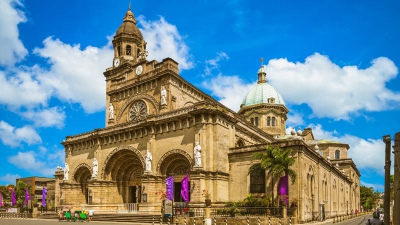 Church in Intramuros, Manila