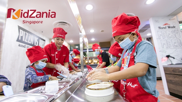 SGD5 OFF Kid Ticket to KidZania Singapore Exclusive for NTUC Cardmembers