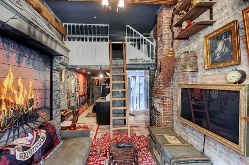 harry potter vacation rentals interiors