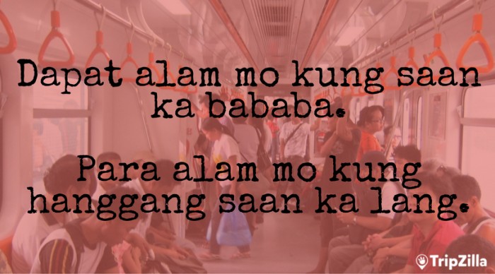 hugot lines commuting