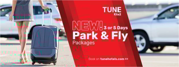Stay at Tune Hotel and Park & Fly for your Next Holiday