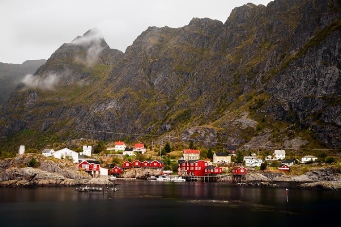 fishing villages in Lofoten Islands