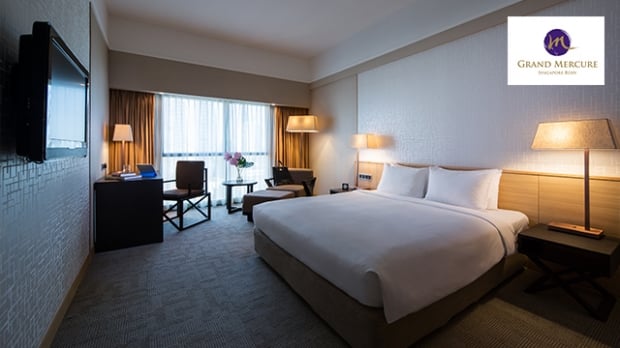 10% OFF Best Available Rates at Grand Mercure Singapore Roxy with NTUC Card