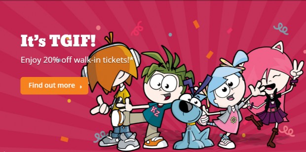 Enjoy 20% off Walk-in Ticket Prices in KidZania Singapore on Fridays!
