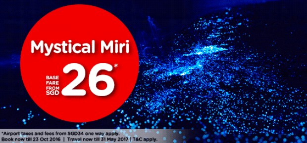 Discover Mystical Miri and Beyond from SGD 26 with AirAsia