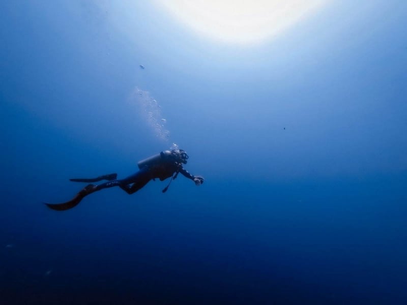 scuba diving on siargao island