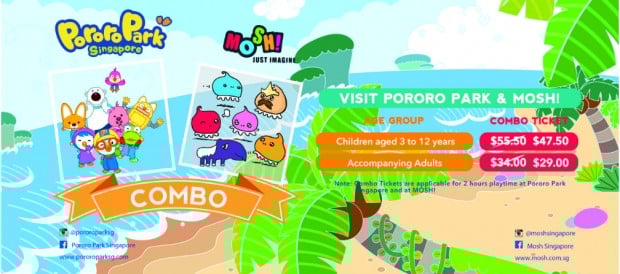 Moshi Combo from SGD47.50 at Pororo Park Singapore