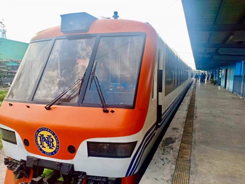 PNR train and railway station