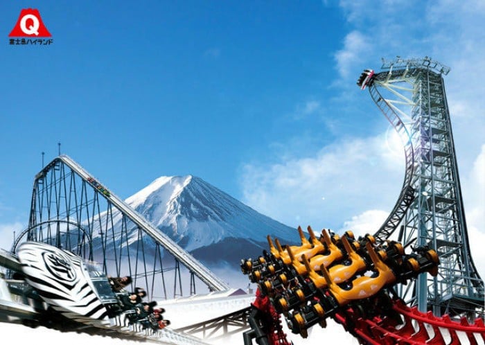 4 Record-Breaking Roller Coasters at Fuji Q Highland in Japan