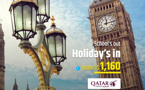 School Holiday Irresistible Deals to Europe, America and Africa with Qatar Airways and CheapTickets