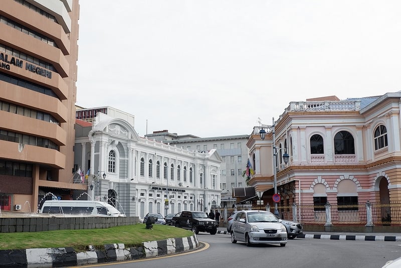 Đài tưởng niệm Nữ hoàng Victoria và Đài phun nước Penang