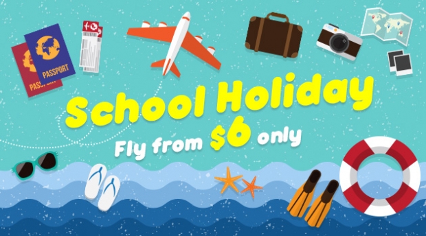 School Holiday Fun with Flights from SGD6 via hutchgo SG