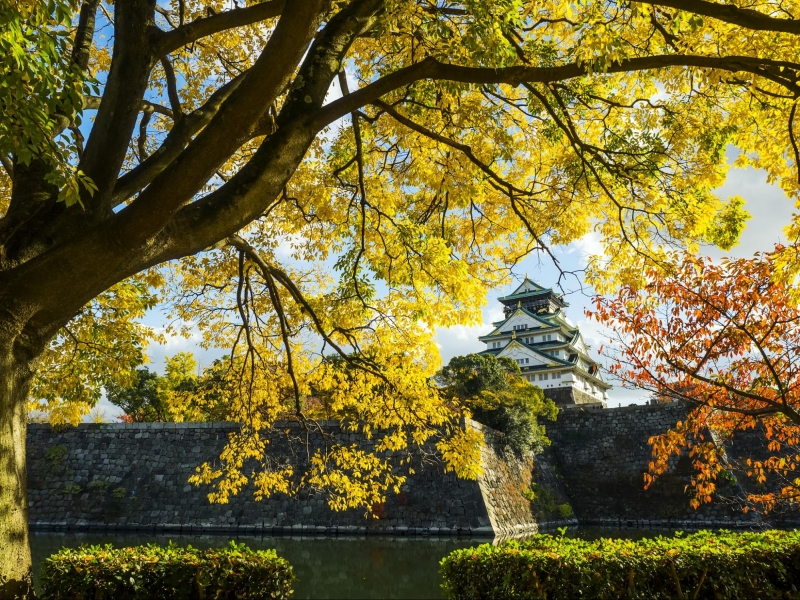 lâu đài Osaka Lịch trình du lịch Nhật Bản