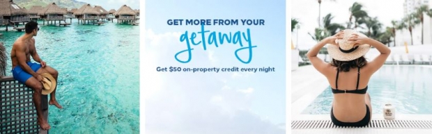 Leisure Escapes with $50 Credit on-property Every Night at Hilton Hotels