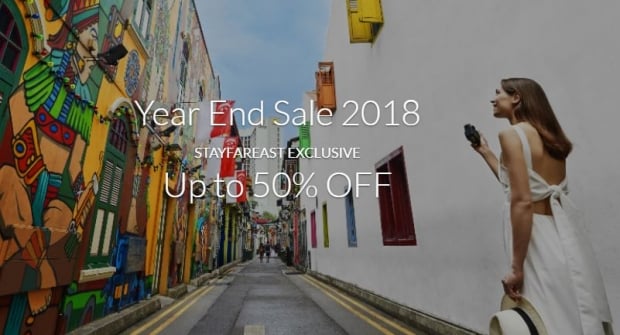 Year End Sale 2018 with Up to 50% Savings in Far East Hospitality