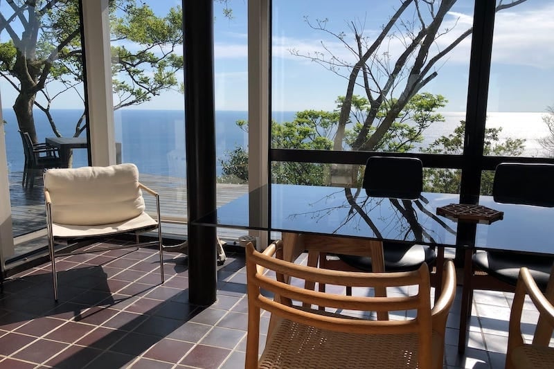 Best Airbnb in Japan: Izu Cliff House