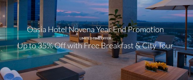 Year End Offer at Hotel Novena with Up to 35% Savings via Far East Hospitality