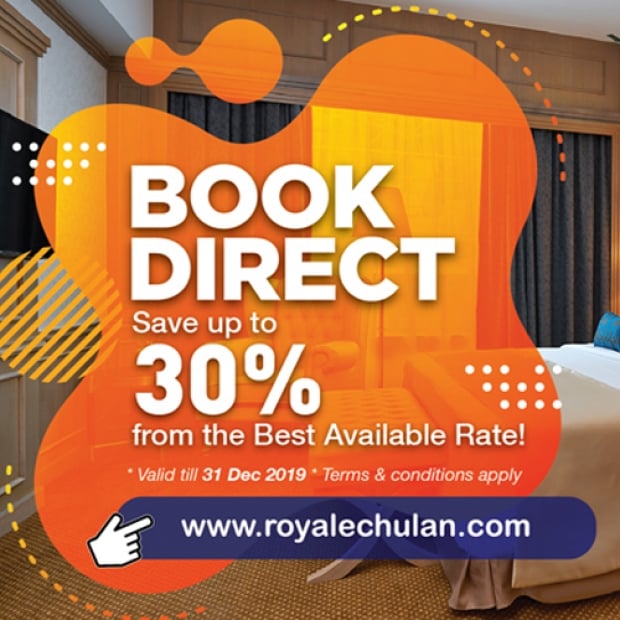 Book Direct and 30% on your Stay at Royale Chulan Bukit Bintang