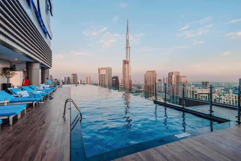 Dubai Airbnb with Burj Khalifa View