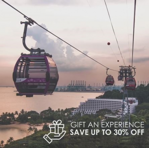 Gift An Experience Bundle with Up to 30% Savings to Singapore Cable Car