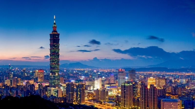 Taipei skyline