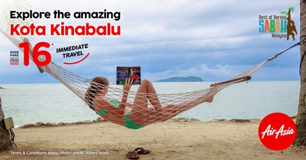 Explore Kota Kinabalu and Beyond with AirAsia from SGD16