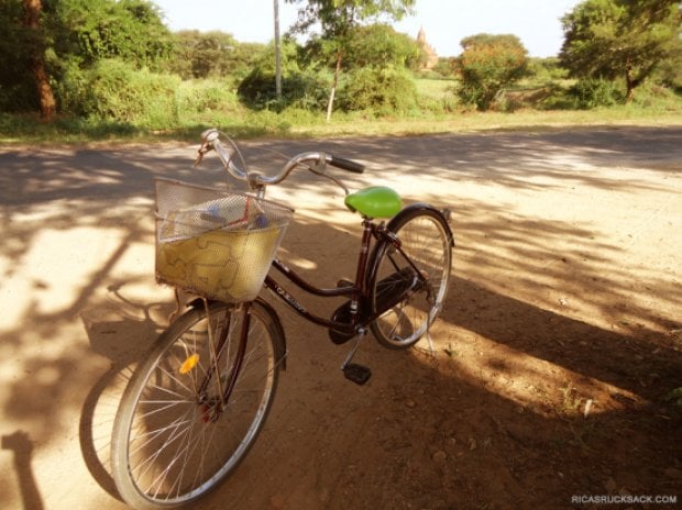 Cycling in Bagan