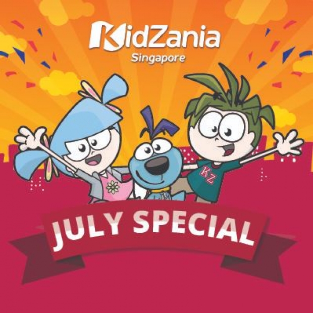 July Special - Visit the KidZania Singapore and Enjoy 50% OFF Admission Tickets
