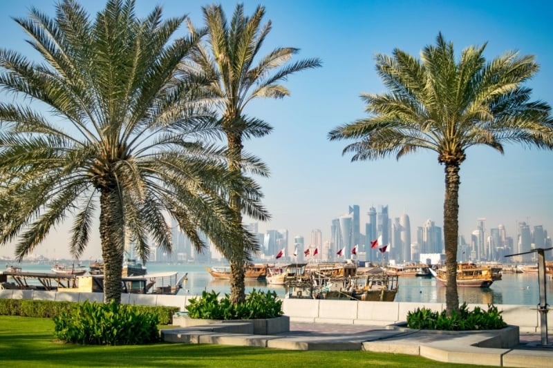 top qatar attractions - doha corniche