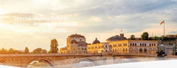 Special Launch Fares to Skopje, Prague and more from SGD1,070 on Qatar Airways