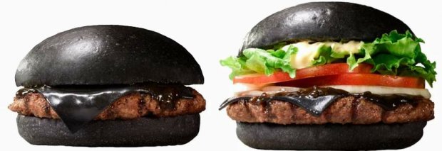 black burger japan