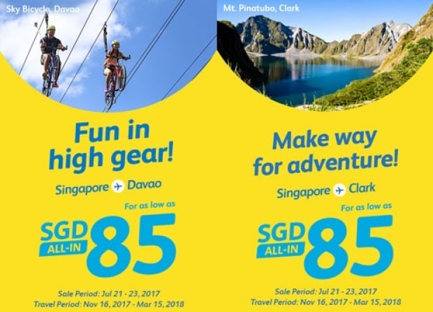Fly to Philippines with Cebu Pacific and Visa from SGD85 1