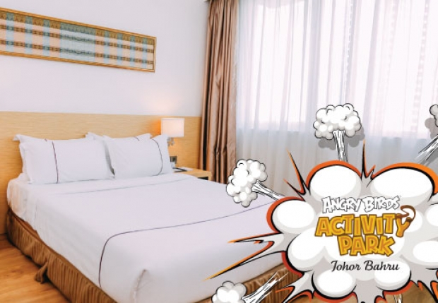 Play N' Stay Angry Birds Package at Hotel Granada Johor Bahru
