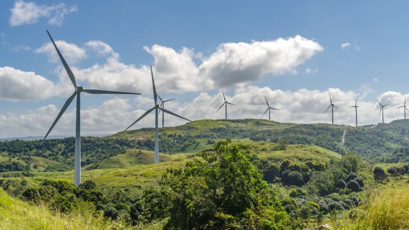 Pililla Wind Farm, Rizal, Philippines