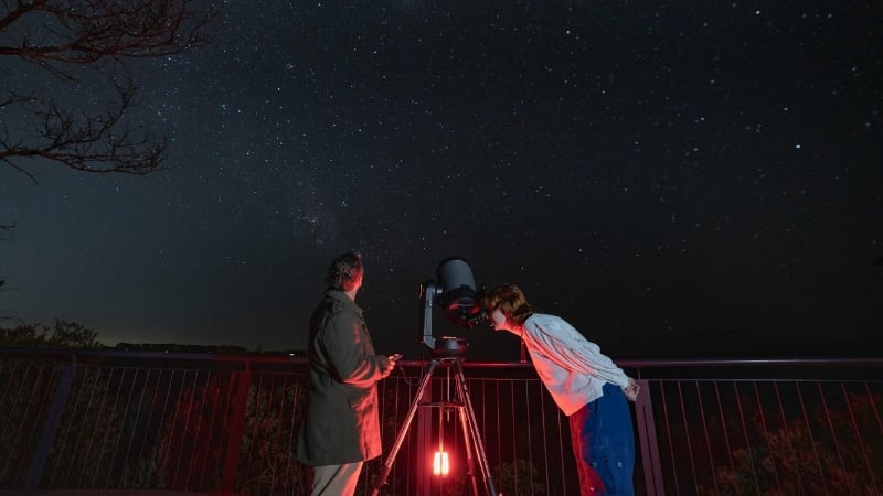 stargazing in the blue mountains, new south wales