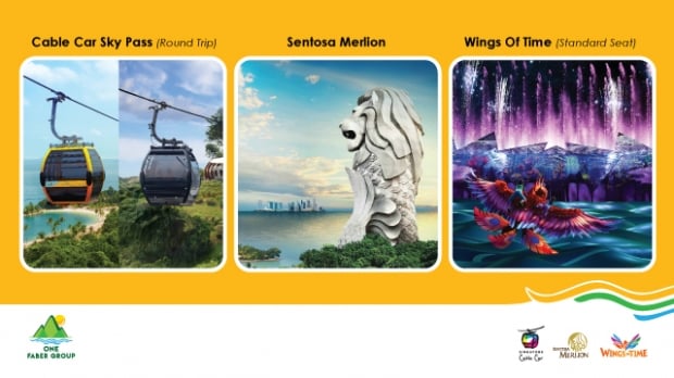 Up to 50% Off Admission Ticket to One Faber Group Attractions with NTUC Card
