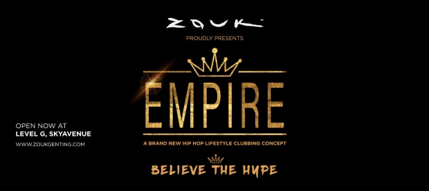 Empire by Zouk Package in Resorts World Genting