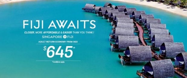 Save up to SGD512 When you Book your Flight to Paradise with Fiji Airways