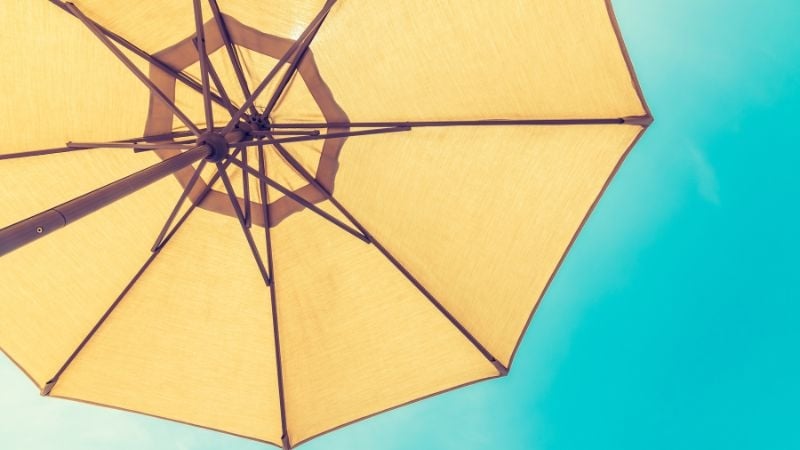 beach umbrella
